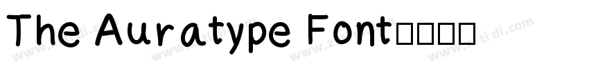 The Auratype Font字体转换